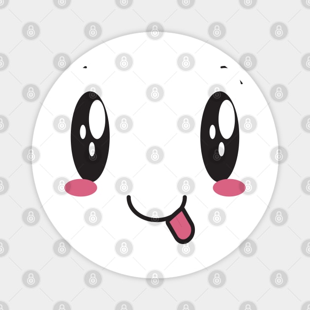 smile-face-anime Magnet by Ham.x